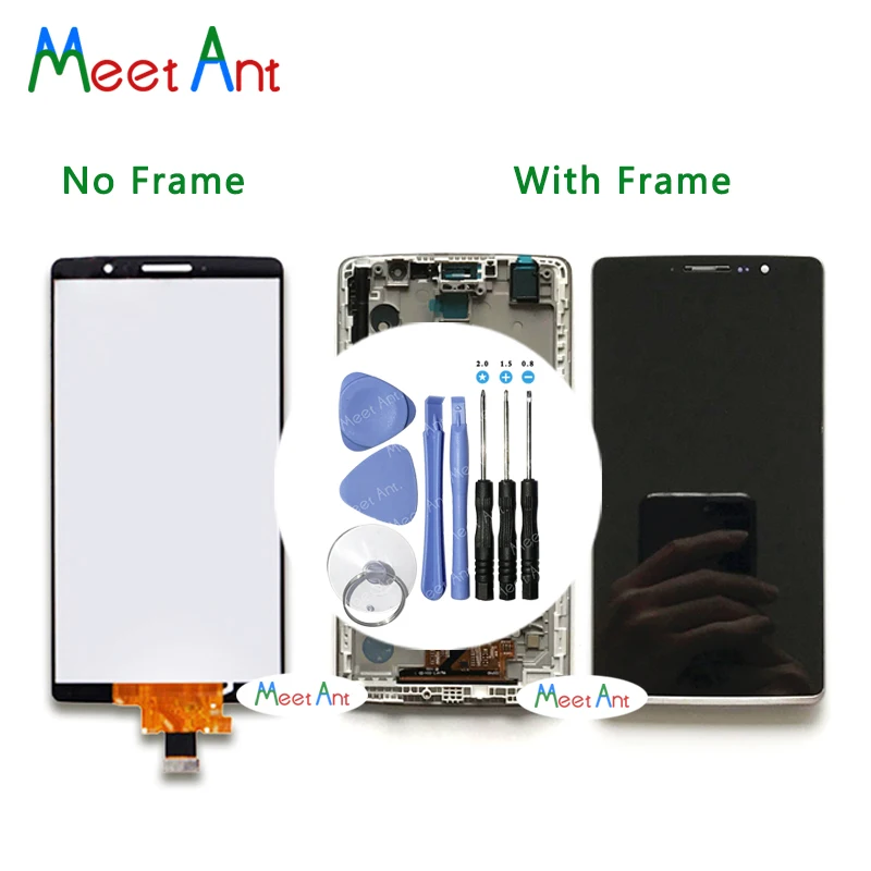 5.7'' For LG G4 Stylus H540 H540F H542 LS770 H630 H631 LCD Display Screen With Touch Screen Digitizer Assembly + Tool
5.7'' For LG G4 Stylus H540 H540F H542 LS770 H630 H631 LCD Display Screen With Touch Screen Digitizer Assembly + Tool