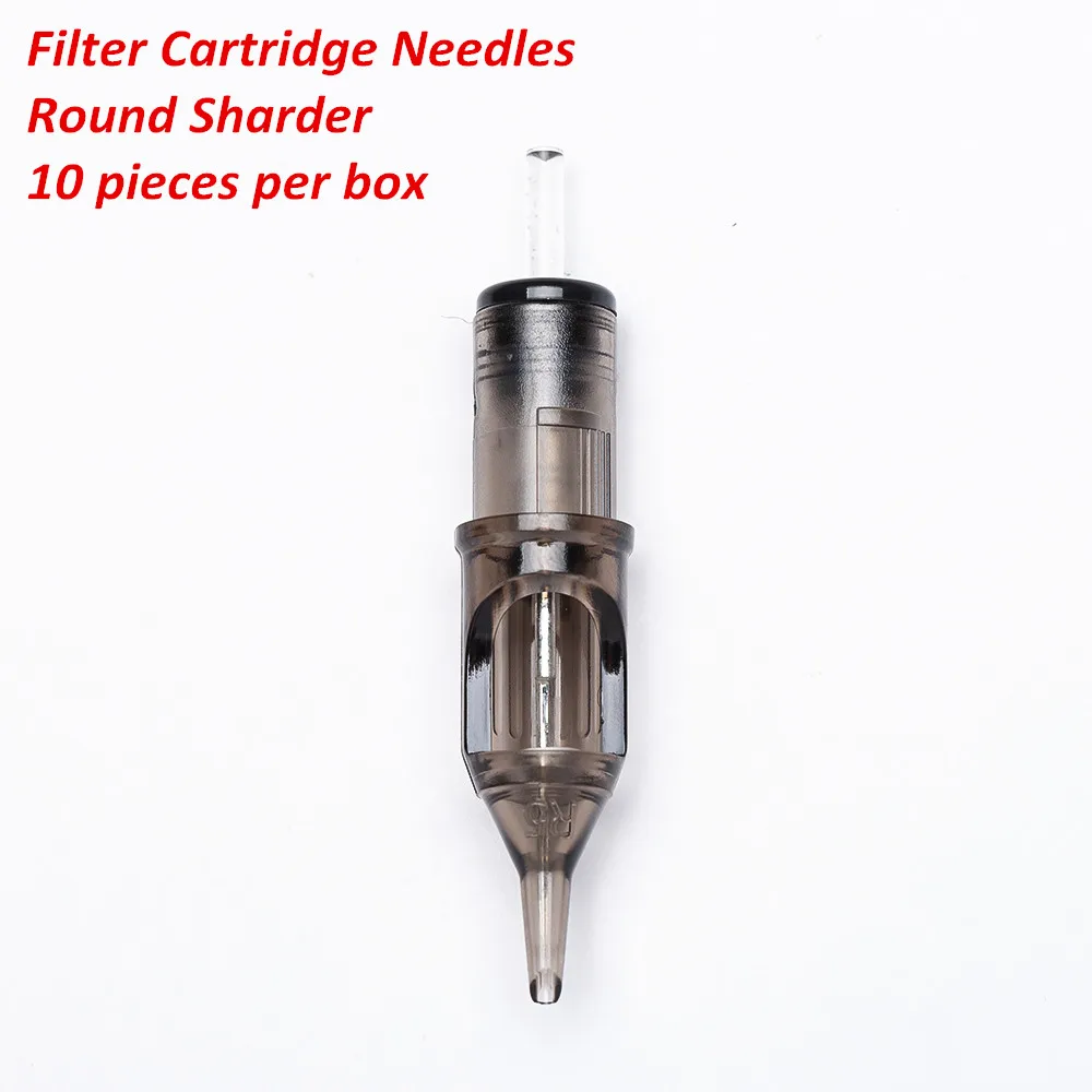 EZ Filter Cartridge Needles Round Shader Tattoo Needles #12 Long Taper for Cartridge Tattoo Machine & Grips 10 pcs/Box
EZ Filter Cartridge Needles Round Shader Tattoo Needles #12 Long Taper for Cartridge Tattoo Machine & Grips 10 pcs/Box