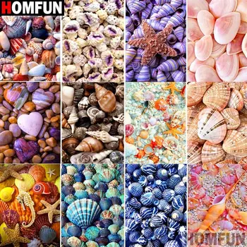 HOMFUN Full Square/Round Drill 5D DIY Diamond Painting "Conch shell" Embroidery Cross Stitch 5D Home Decor Gift A13170
HOMFUN Full Square/Round Drill 5D DIY Diamond Painting "Conch shell" Embroidery Cross Stitch 5D Home Decor Gift A13170