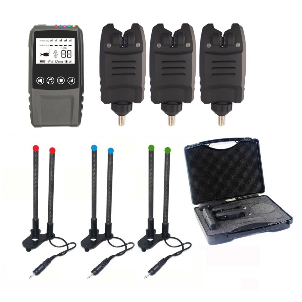 Galaxy BL Multi-LED Wireless fishing bite alarm with Snag bar OLDCARP 1+3 carp fishing set
Galaxy BL Multi-LED Wireless fishing bite alarm with Snag bar OLDCARP 1+3 carp fishing set