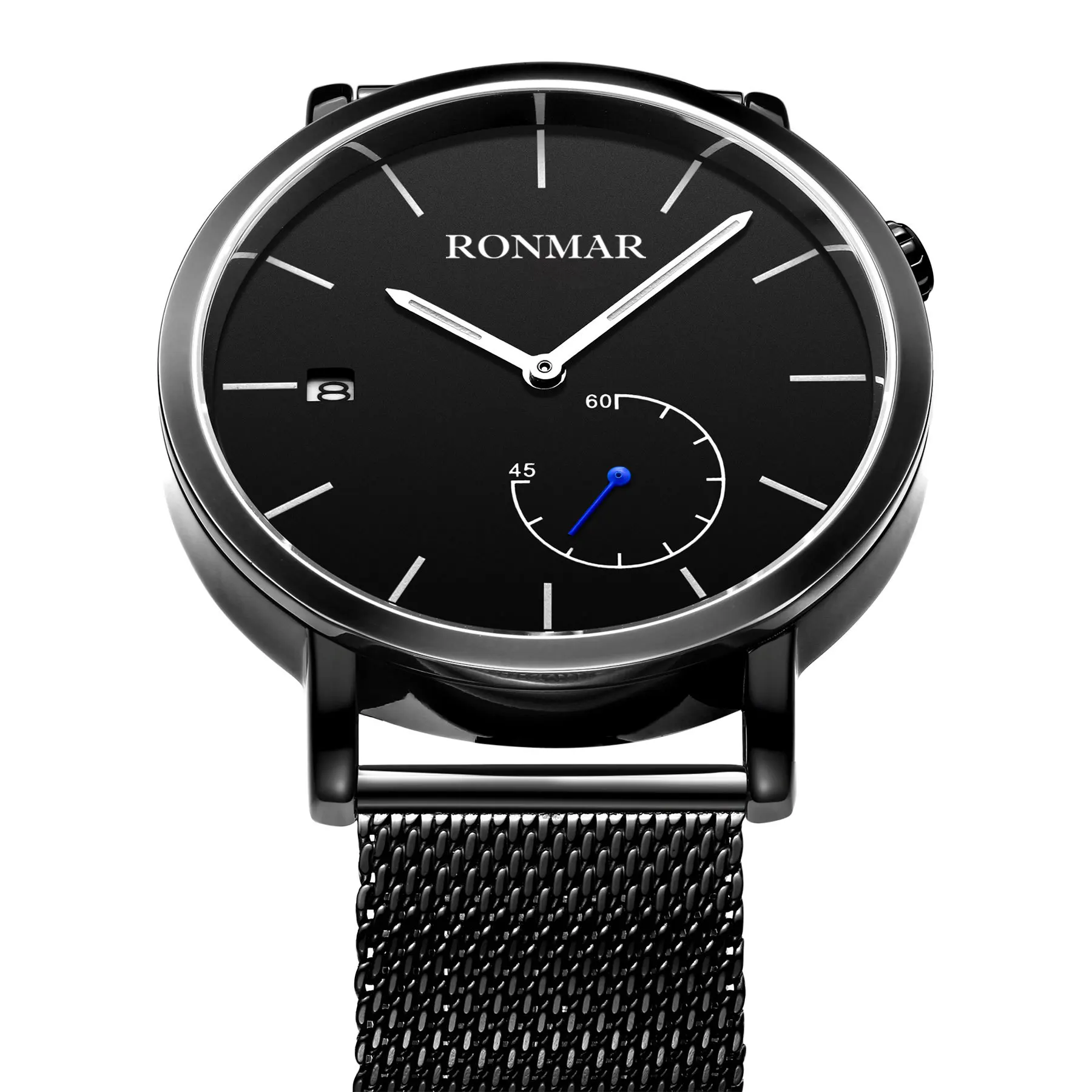 RONMAR Relogio Masculino Watch MenStainless Steel Watches Top Brand Luxury Sports Watches 2019 Reloj Hombre Waterproof
RONMAR Relogio Masculino Watch MenStainless Steel Watches Top Brand Luxury Sports Watches 2019 Reloj Hombre Waterproof