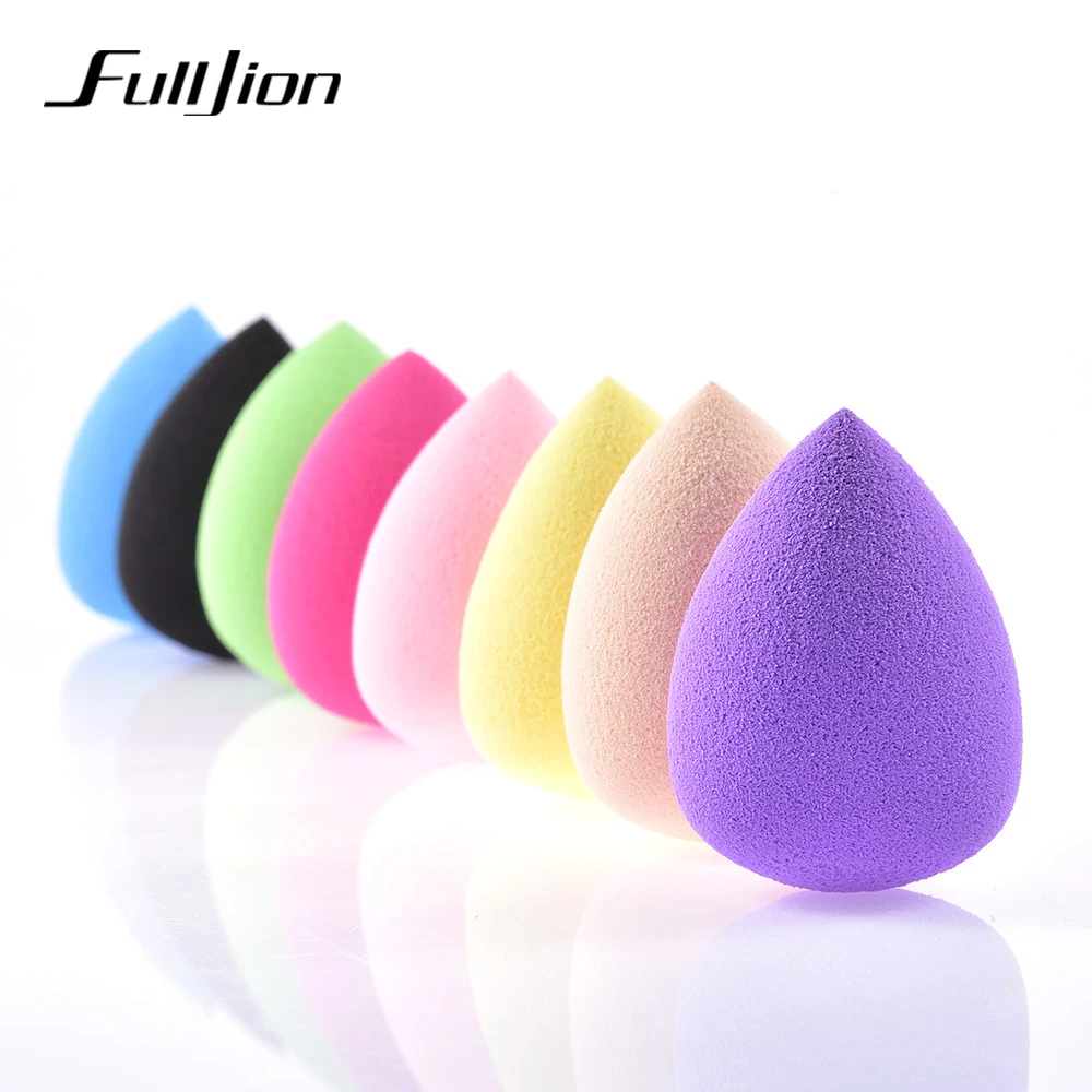 Fulljion 1 шт. Женская основа для макияжа спонж косметическая пудра пуховка гладкая