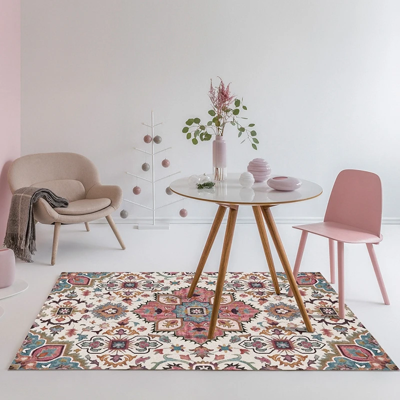 Vintage Classic Geometric Carpets For Living Room Home Bedroom Persian Carpet Coffee Table Area Rugs Tapete Delicate Floor Mats
Vintage Classic Geometric Carpets For Living Room Home Bedroom Persian Carpet Coffee Table Area Rugs Tapete Delicate Floor Mats