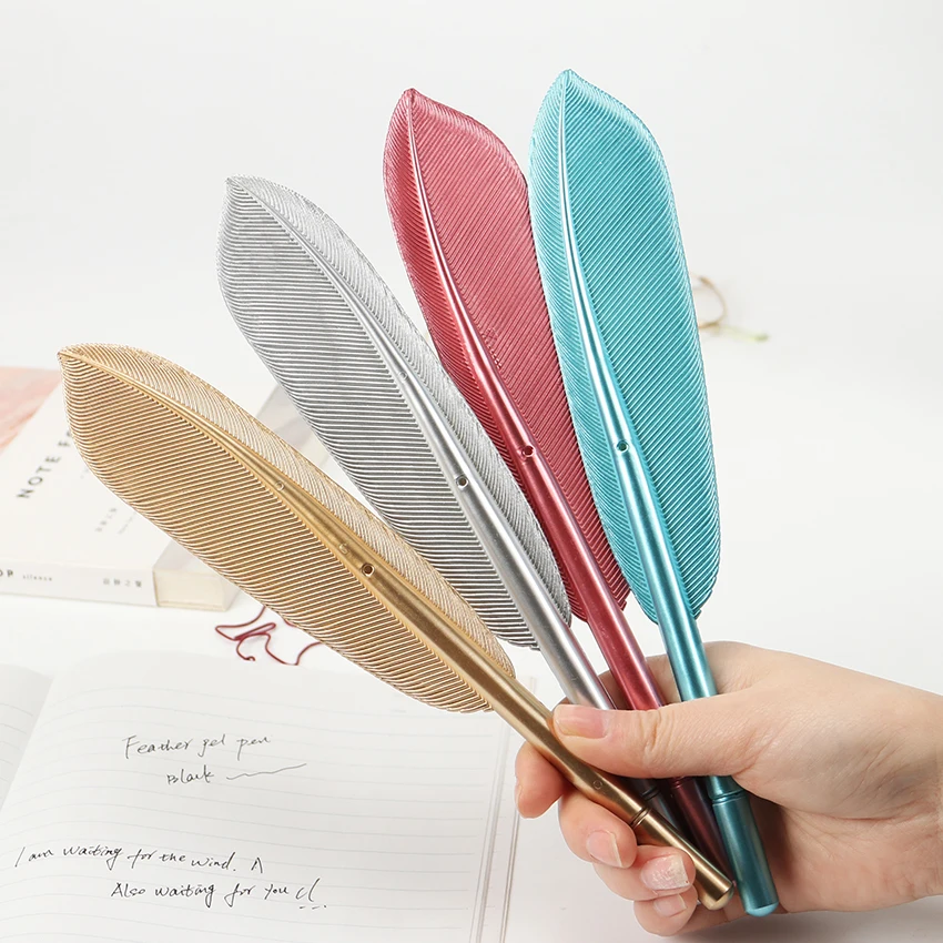 Beautiful Feather Gel Pen for School Stationery Kawaii Plastic Writing Pens Office Stationery Supplies
Beautiful Feather Gel Pen for School Stationery Kawaii Plastic Writing Pens Office Stationery Supplies