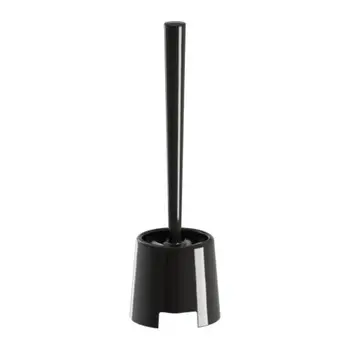 Toilet Brush with Holder, Black Wipe clean Bathroom Polypropylene
Toilet Brush with Holder, Black Wipe clean Bathroom Polypropylene