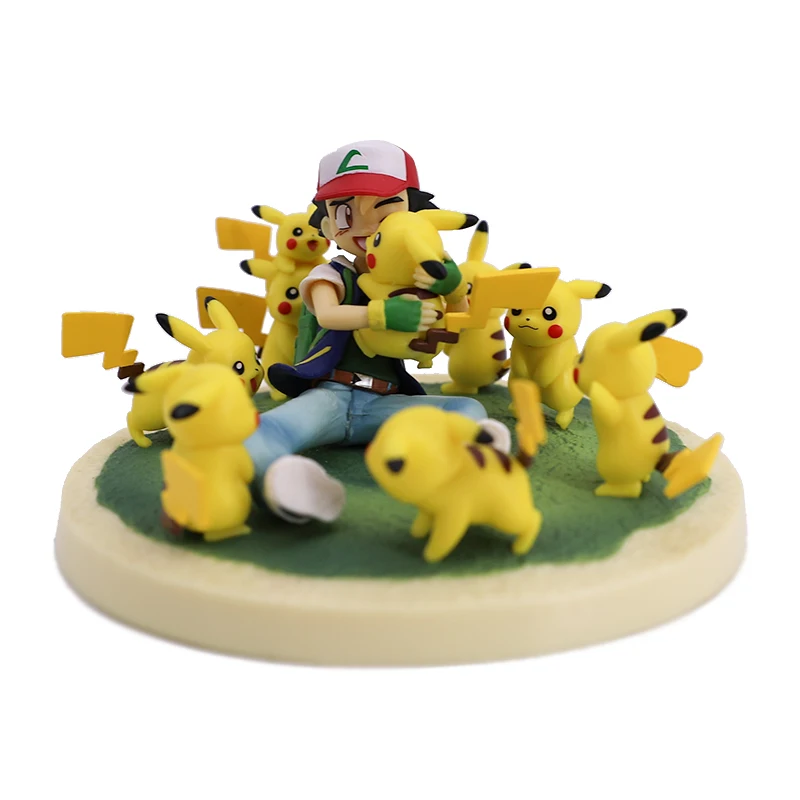 Pikachu Toys 2-8cm Pikachu with Ash Ketchum 8pcs/Set Figures Satoshi & Pikachu Hot Toys
Pikachu Toys 2-8cm Pikachu with Ash Ketchum 8pcs/Set Figures Satoshi & Pikachu Hot Toys