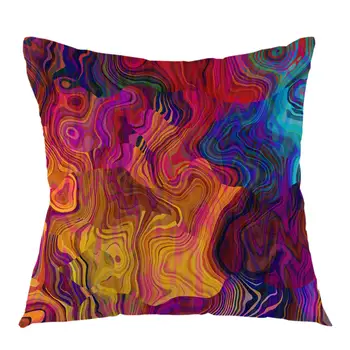 Floral Chaotic Waves Pillowcase Rainbow Purple Fuchsia Pink Red Orange Gold Blue Pillow Cover Square Cushion Case Couch Bed Home
Floral Chaotic Waves Pillowcase Rainbow Purple Fuchsia Pink Red Orange Gold Blue Pillow Cover Square Cushion Case Couch Bed Home