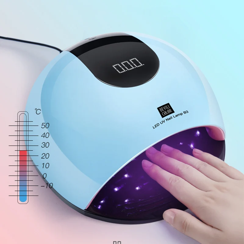 80W Nail Dryer UV LED Lamp LCD Display 36LEDs Nail Dryer Lamp For Curing Gel Polish Auto Sensing Nail Manicure Tool
80W Nail Dryer UV LED Lamp LCD Display 36LEDs Nail Dryer Lamp For Curing Gel Polish Auto Sensing Nail Manicure Tool