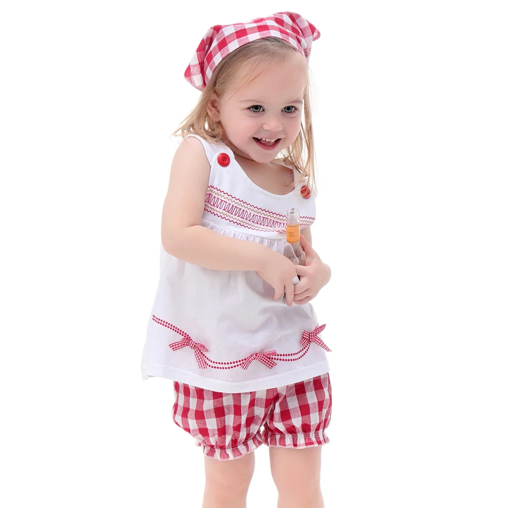 NEW 2018 Summer Wear Baby Girl Outfit Top+Short+Headband Cotton Sets Infantis Lovely Baby Clothes Set Infant Clothing
NEW 2018 Summer Wear Baby Girl Outfit Top+Short+Headband Cotton Sets Infantis Lovely Baby Clothes Set Infant Clothing