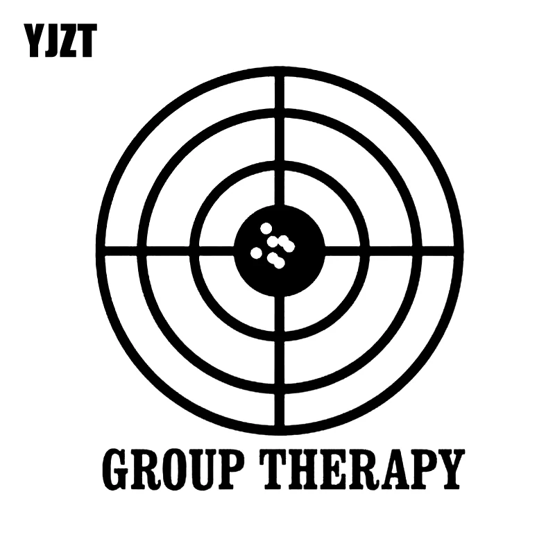 YJZT 12CM*13.7CM Fashion GROUP THERAPY Graphical Vinyl Car Window Sticker Decals C11-1406
YJZT 12CM*13.7CM Fashion GROUP THERAPY Graphical Vinyl Car Window Sticker Decals C11-1406