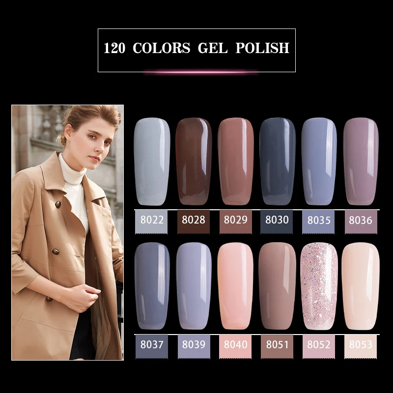 Modelones 12Pcs Coffee Color Series UV Nail Gel Polish Nail Art Brown Color UV Nail Polish Soak Off Semi Permanent Led Gel Glue
Modelones 12Pcs Coffee Color Series UV Nail Gel Polish Nail Art Brown Color UV Nail Polish Soak Off Semi Permanent Led Gel Glue