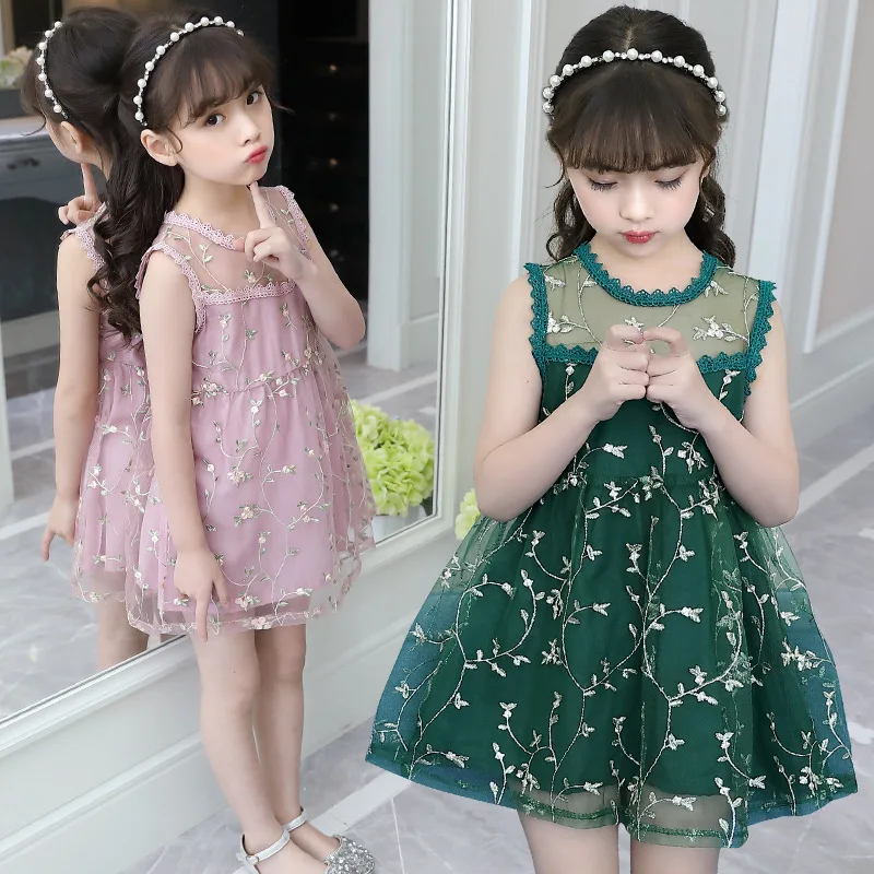 Flower Lace Embroidery Girls Dress Elegant Princess Dress Kids Dresses For Girls Children Party Dress Wedding 8 9 10 Year
Flower Lace Embroidery Girls Dress Elegant Princess Dress Kids Dresses For Girls Children Party Dress Wedding 8 9 10 Year