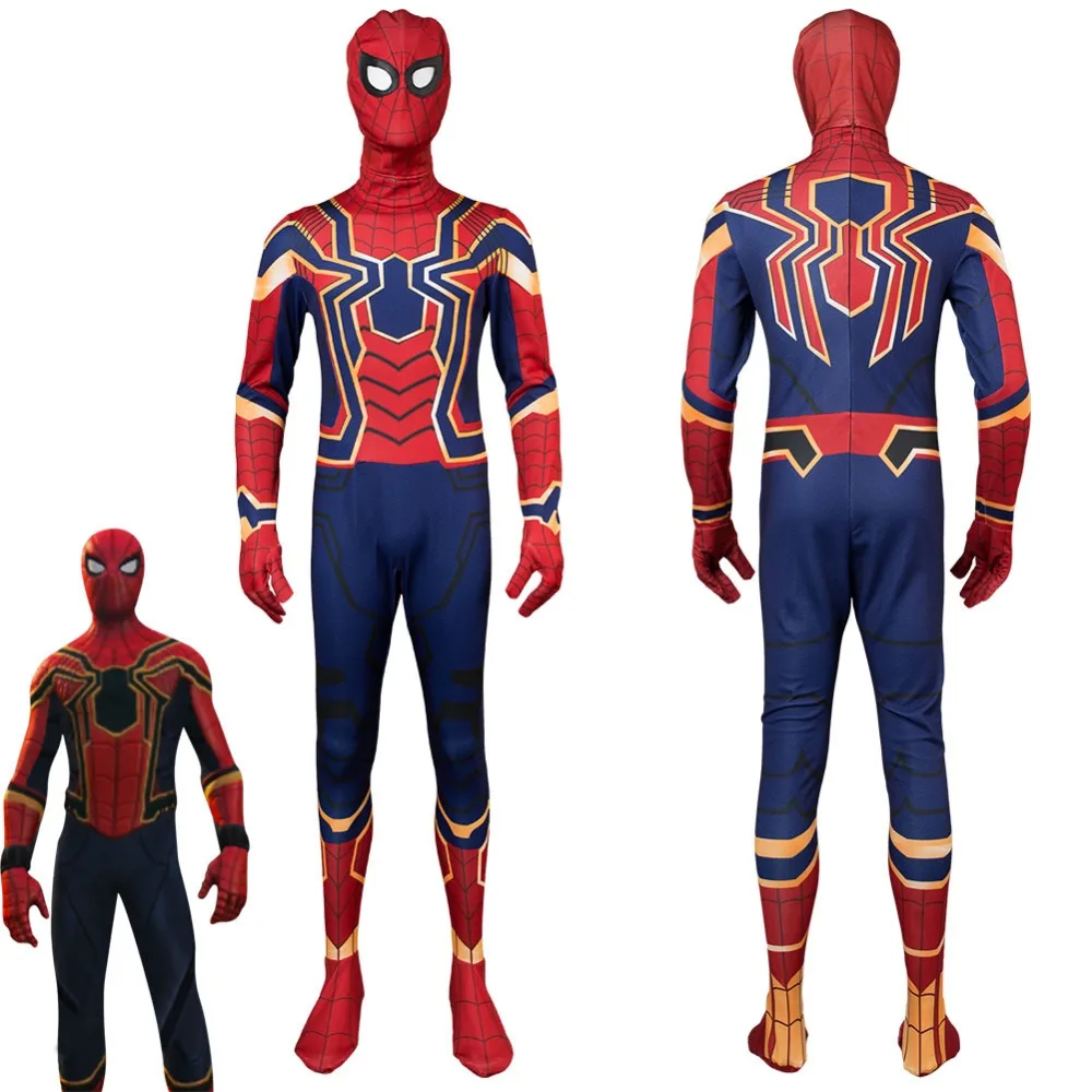 

Avengers Captain America Civil War Iron Spidey Spider-Man Homecoming Spiderman Costume Peter Parker Tom Holland Cosplay Costume