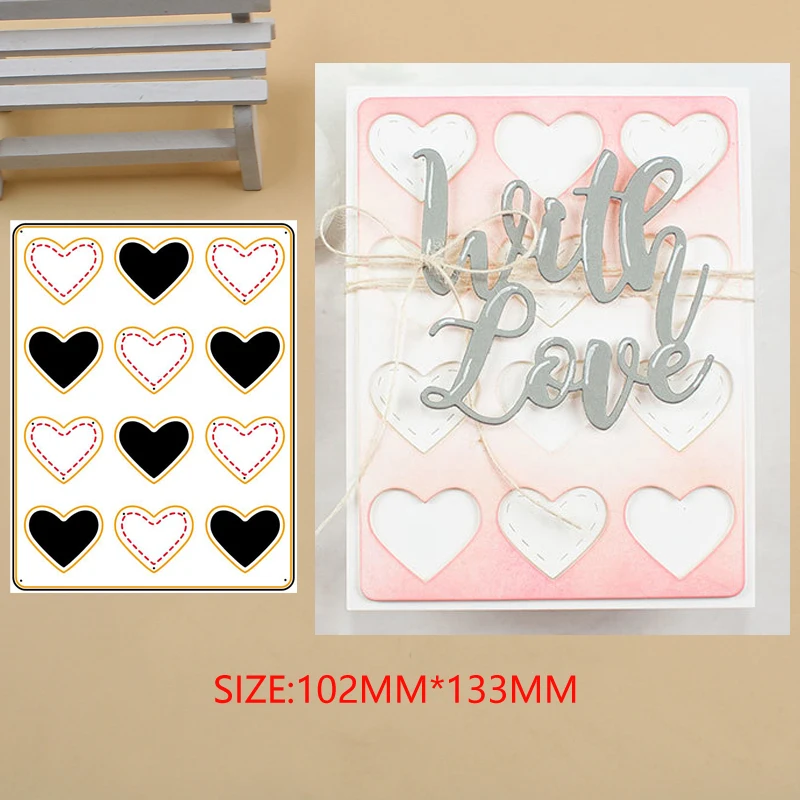 Luck YCraft Metal Cutting Dies Palette Heart for DIY Scrapbook Photo Album Paper Card Decorative Craft Embossing Die 2019
Luck YCraft Metal Cutting Dies Palette Heart for DIY Scrapbook Photo Album Paper Card Decorative Craft Embossing Die 2019