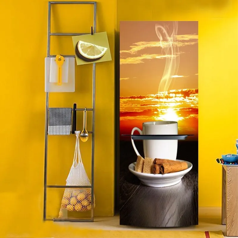 PVC Removable 3D Kitchen Fridge Sticker DIY Wall Door Decals Self Adhesive Stickers Wallpaper Home Kitchen Decoration Crafts
PVC Removable 3D Kitchen Fridge Sticker DIY Wall Door Decals Self Adhesive Stickers Wallpaper Home Kitchen Decoration Crafts