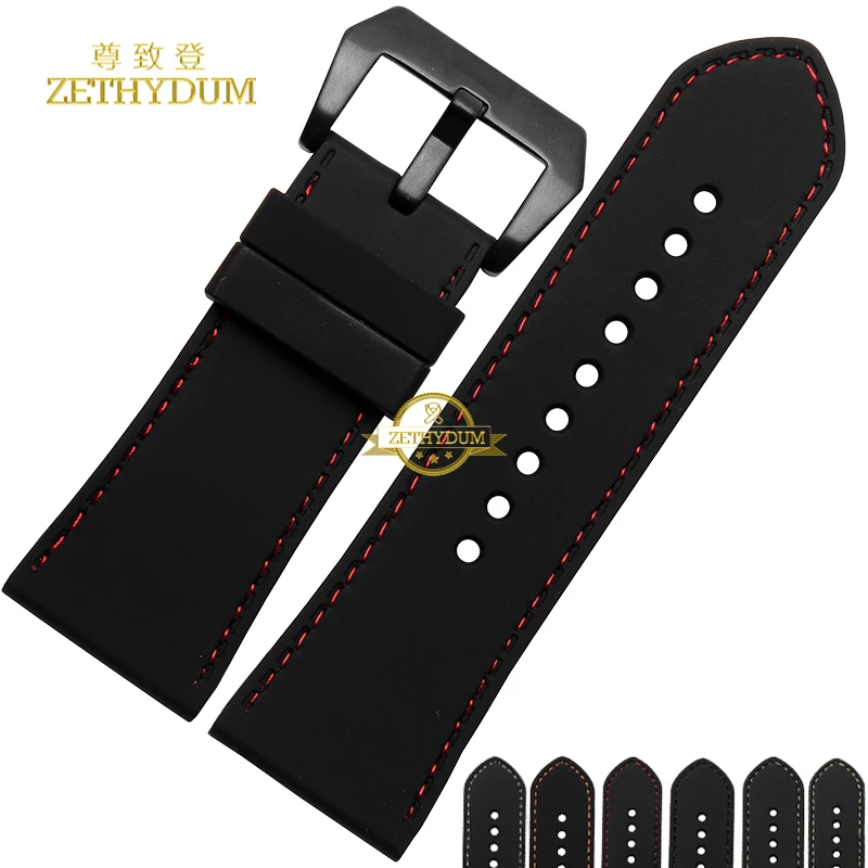 Increase width Silicone Rubber bracelet wristwatches band watch strap watchband wristband 30mm black color Red stitching belt
Increase width Silicone Rubber bracelet wristwatches band watch strap watchband wristband 30mm black color Red stitching belt