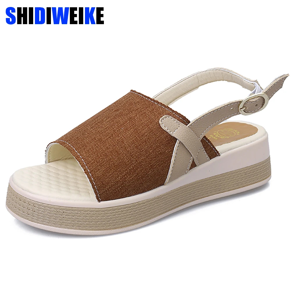 Europe Summer 2019 Fashion Women Sandals Flat Platform Shoes Woman Hemp Shoes Wedges Sandals Casual Buckle Strap Solid g006
Europe Summer 2019 Fashion Women Sandals Flat Platform Shoes Woman Hemp Shoes Wedges Sandals Casual Buckle Strap Solid g006