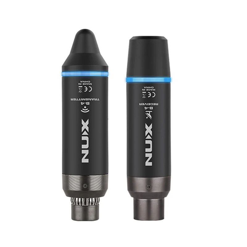 NUX B-4 2.4G Wireless Guitar Microphone System Transmitter Receiver for Camera Amp Wireless Audio Interface Transmission Set
NUX B-4 2.4G Wireless Guitar Microphone System Transmitter Receiver for Camera Amp Wireless Audio Interface Transmission Set