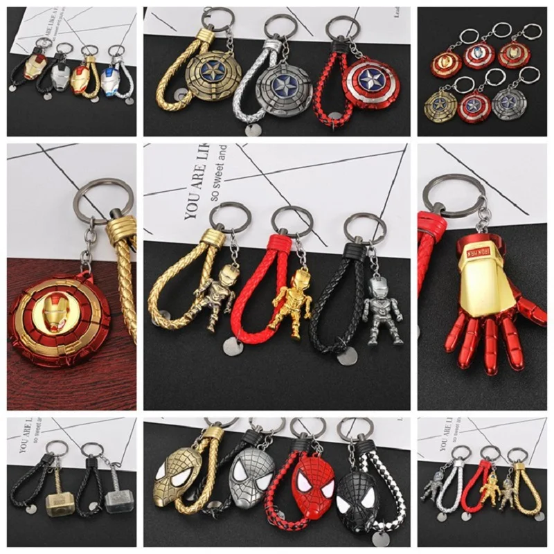 Marvel Avengers Thor's Hammer Mjolnir Keychain Captain America Shield Hulk Iron Man Batman Mask Key Chain Keyrings Drop Shipping
Marvel Avengers Thor's Hammer Mjolnir Keychain Captain America Shield Hulk Iron Man Batman Mask Key Chain Keyrings Drop Shipping