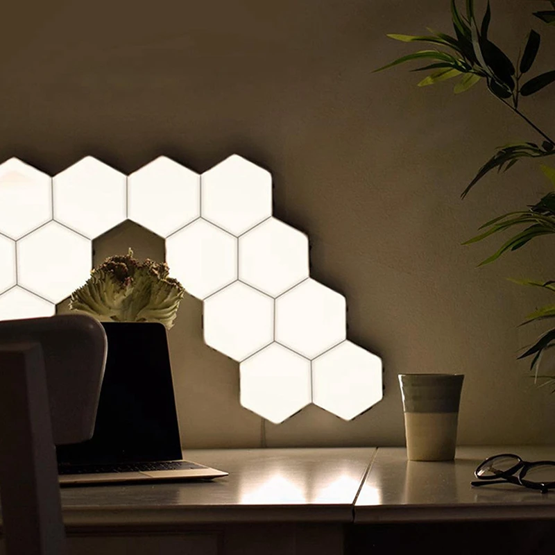 Quantum Lamp Led Hexagonal Lamps Modular Contact Sensitive Lighting Night Light Magnetic Hexagons Creative Decoration Wall
Quantum Lamp Led Hexagonal Lamps Modular Contact Sensitive Lighting Night Light Magnetic Hexagons Creative Decoration Wall