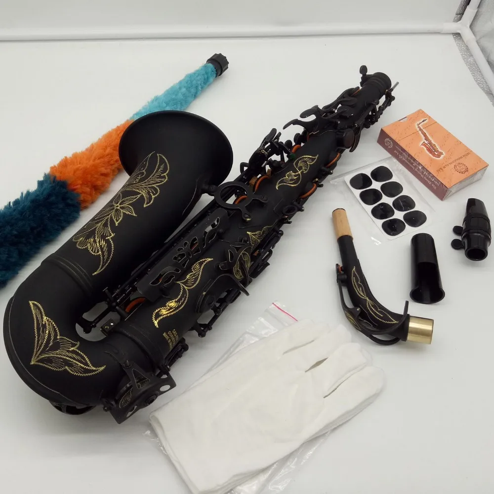 New French Alto Saxophone R54 Matte Black Lacquer Intermediate Saxophone Alto Musical Instruments Professional Included Case
New French Alto Saxophone R54 Matte Black Lacquer Intermediate Saxophone Alto Musical Instruments Professional Included Case