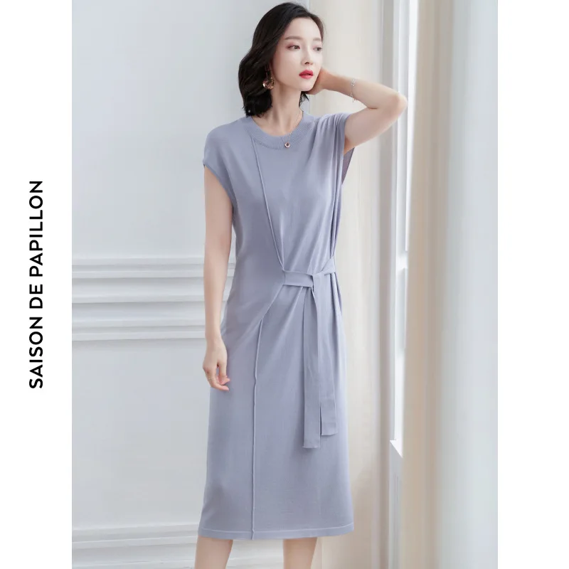 Solid Color Knit Dress Women's 2019 Summer New Korean Version of The Slim Slimming Long Paragraph Inside The Bottom Robe Dress
Solid Color Knit Dress Women's 2019 Summer New Korean Version of The Slim Slimming Long Paragraph Inside The Bottom Robe Dress