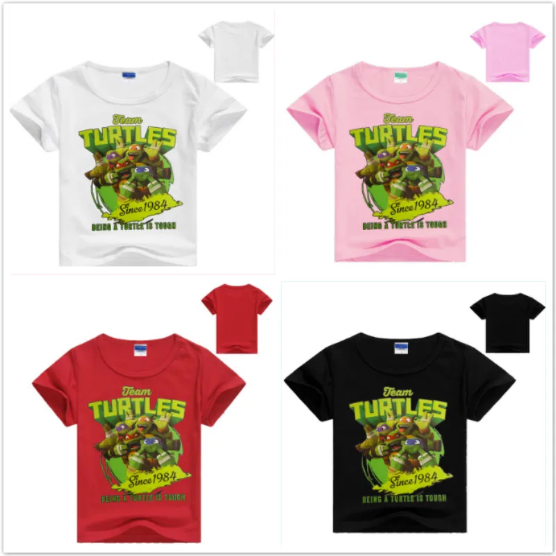 Summer Boys Tops Children Short Sleeve T Shirts Girls Clothes Kids Tee Shirt Fille Cotton Ninja Turtles Print Baby Boys Clothing
Summer Boys Tops Children Short Sleeve T Shirts Girls Clothes Kids Tee Shirt Fille Cotton Ninja Turtles Print Baby Boys Clothing