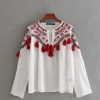 Woman's tops 2018 tunics female embroidered blouse 2018 mexican hippie boho blouse chic shirt ladies tops kimono femme DD1461
Woman's tops 2018 tunics female embroidered blouse 2018 mexican hippie boho blouse chic shirt ladies tops kimono femme DD1461