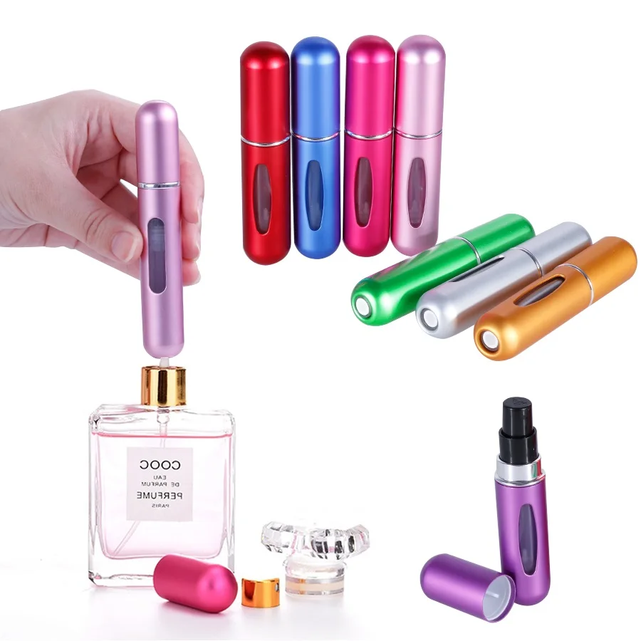 5ml Refillable Mini Perfume Spray Bottle Perfume Atomizer Spray Atomizer Portable Travel Cosmetic Container Perfume Bottle Easy
5ml Refillable Mini Perfume Spray Bottle Perfume Atomizer Spray Atomizer Portable Travel Cosmetic Container Perfume Bottle Easy