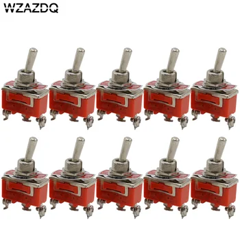 Button switch shaking rocker switch 10pce 1122 single pole single throw toggle power switch three legs three gears.
Button switch shaking rocker switch 10pce 1122 single pole single throw toggle power switch three legs three gears.