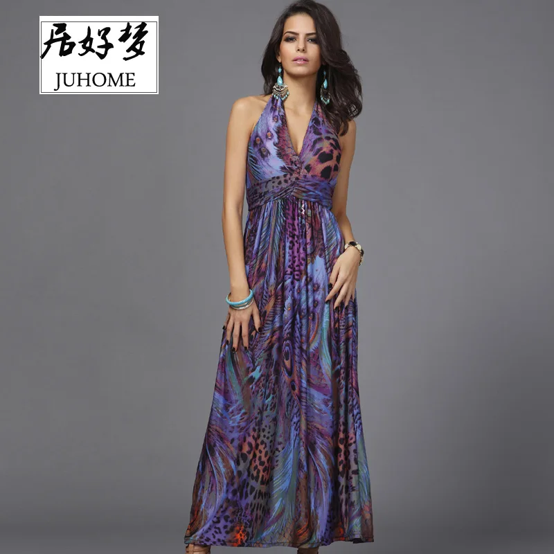 floral maxi dress Women Fashion Elegant party Vestidos boho chic Casual Hot Sale Halter Long Dress floor length gown robe femme
floral maxi dress Women Fashion Elegant party Vestidos boho chic Casual Hot Sale Halter Long Dress floor length gown robe femme