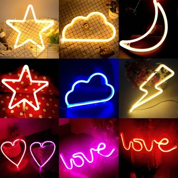 LED Neon Sign Light Love Lightning Cloud Moon Star Neon Light Photography Prop Room Shop Wedding Decoration Christmas Light D35
LED Neon Sign Light Love Lightning Cloud Moon Star Neon Light Photography Prop Room Shop Wedding Decoration Christmas Light D35