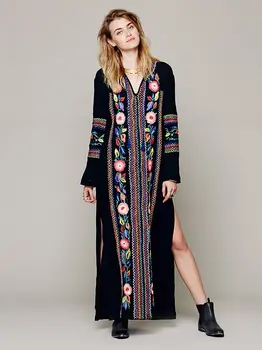 America Small Fashion Brand Style Casual Elegant Delicated Luxury Beautiful Floral Embroidery Long Dress Women Long Maxi Dress
America Small Fashion Brand Style Casual Elegant Delicated Luxury Beautiful Floral Embroidery Long Dress Women Long Maxi Dress