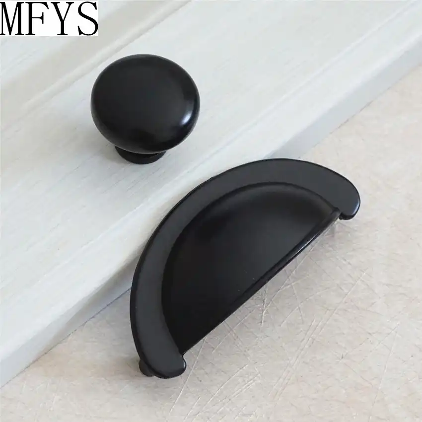 Dresser Knobs Drawer Pulls Handles Knobs Rustic Black Retro