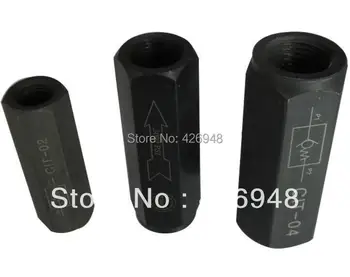 1/4" INCH port size pressure 3000psi Hydraulic In-line check valve,Tube type oil one way valve,straight non-return valve
1/4" INCH port size pressure 3000psi Hydraulic In-line check valve,Tube type oil one way valve,straight non-return valve