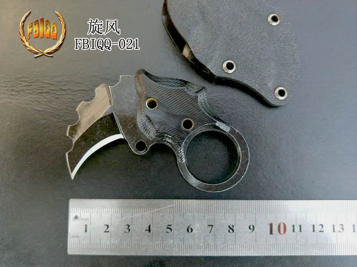 VOLTRON Tornado Claw Cutter, Outdoor Cutter, High-Strength Army Knife Sharp Self-Defense Paw Knife
VOLTRON Tornado Claw Cutter, Outdoor Cutter, High-Strength Army Knife Sharp Self-Defense Paw Knife