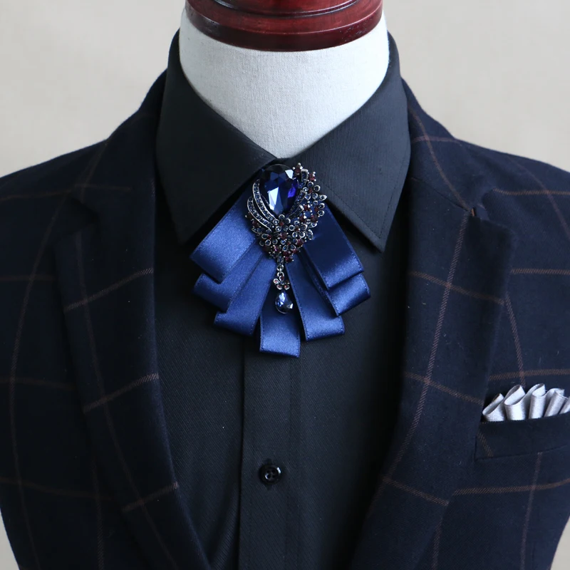 Superior quality formal wear diamond bow tie Tide men wedding groom collar bow tie
Superior quality formal wear diamond bow tie Tide men wedding groom collar bow tie