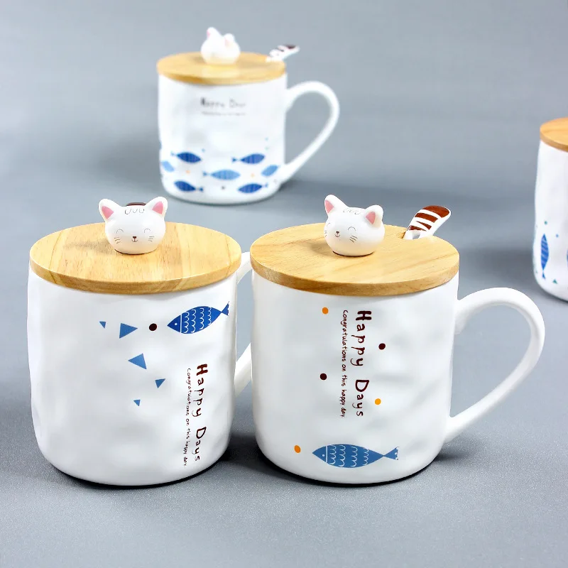 Japanese Creative Cat and Fish Cluster Mugs Cute Cartoon Aniamal Ceramics Cups Children Milk Coffee Mug Tea Cup For Kids Gift
Japanese Creative Cat and Fish Cluster Mugs Cute Cartoon Aniamal Ceramics Cups Children Milk Coffee Mug Tea Cup For Kids Gift