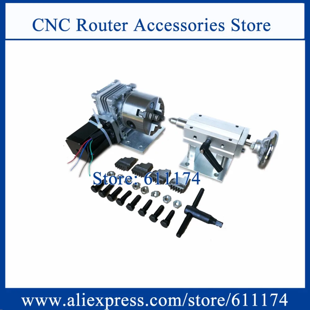 cnc router machine A Axis the 4th axis 20:1 CNC Rotary axis 130mm chuck with NEMA34 Stepper motor
cnc router machine A Axis the 4th axis 20:1 CNC Rotary axis 130mm chuck with NEMA34 Stepper motor