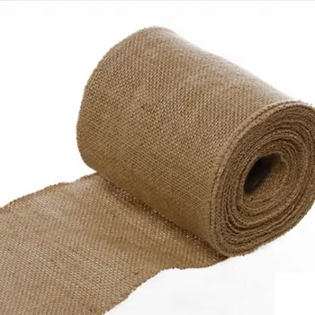 10M Natural Burlap Jute Hessian Ribbon Garland Wedding Decor 2.5/3/4/5/6/8/10/12/15/30cm/35cm 
10M Natural Burlap Jute Hessian Ribbon Garland Wedding Decor 2.5/3/4/5/6/8/10/12/15/30cm/35cm