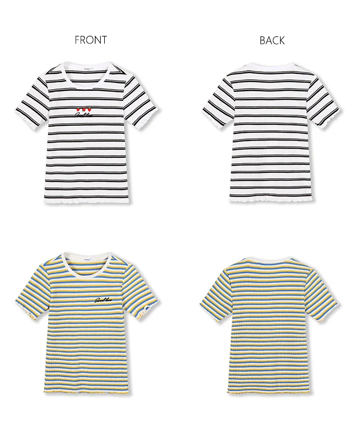 BalabalaChildren short sleeve t shirt girls big children 2019 new summer children wear stretch stripes bottoming tshirt BalabalaChildren short sleeve t shirt girls big children 2019 new summer children wear stretch stripes bottoming tshirt