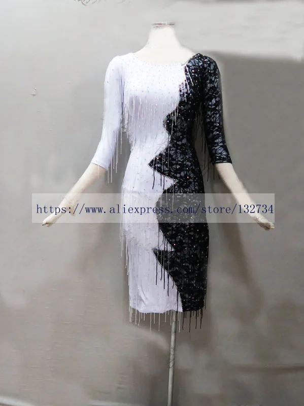 New 2018 Latin Dance Dresses Suits Women/Girls Sexy Fringes long Skirt Ballroom/Tango/Rumba tassel Dresses Clothings For Dancer
New 2018 Latin Dance Dresses Suits Women/Girls Sexy Fringes long Skirt Ballroom/Tango/Rumba tassel Dresses Clothings For Dancer