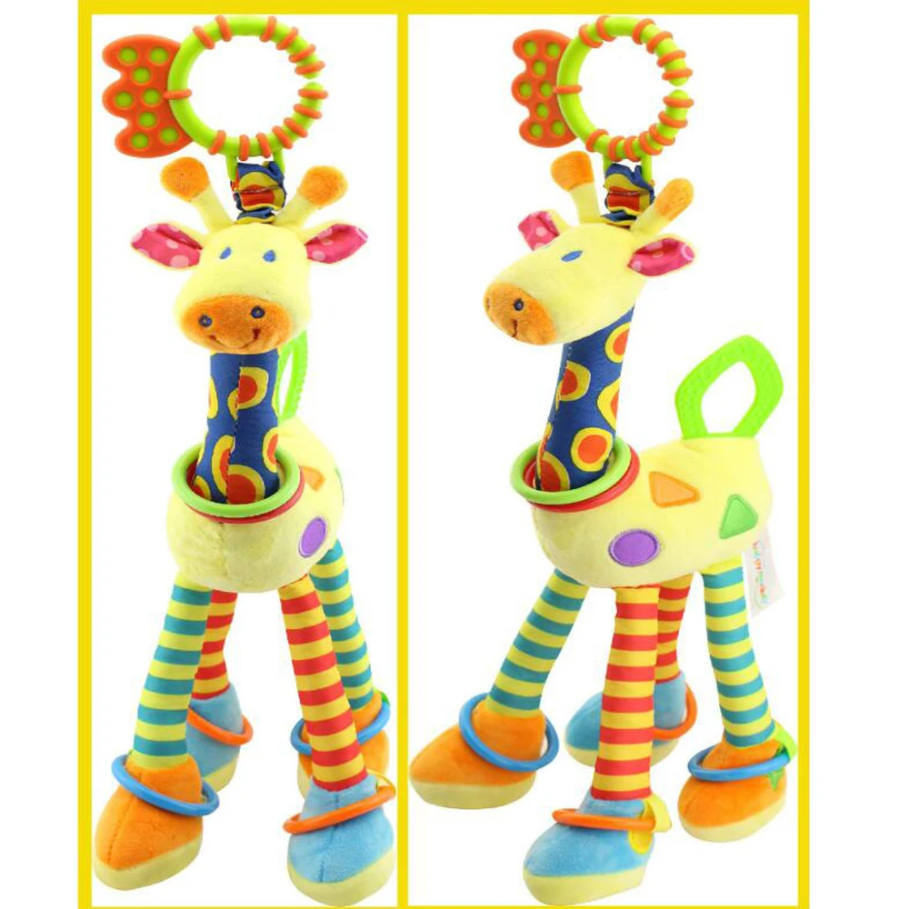 Plush Toys Infant Baby Development Soft Giraffe Animal Toys Baby Car Hanging Bed Hanging Rattle Teether Baby Comfort Toys
Plush Toys Infant Baby Development Soft Giraffe Animal Toys Baby Car Hanging Bed Hanging Rattle Teether Baby Comfort Toys