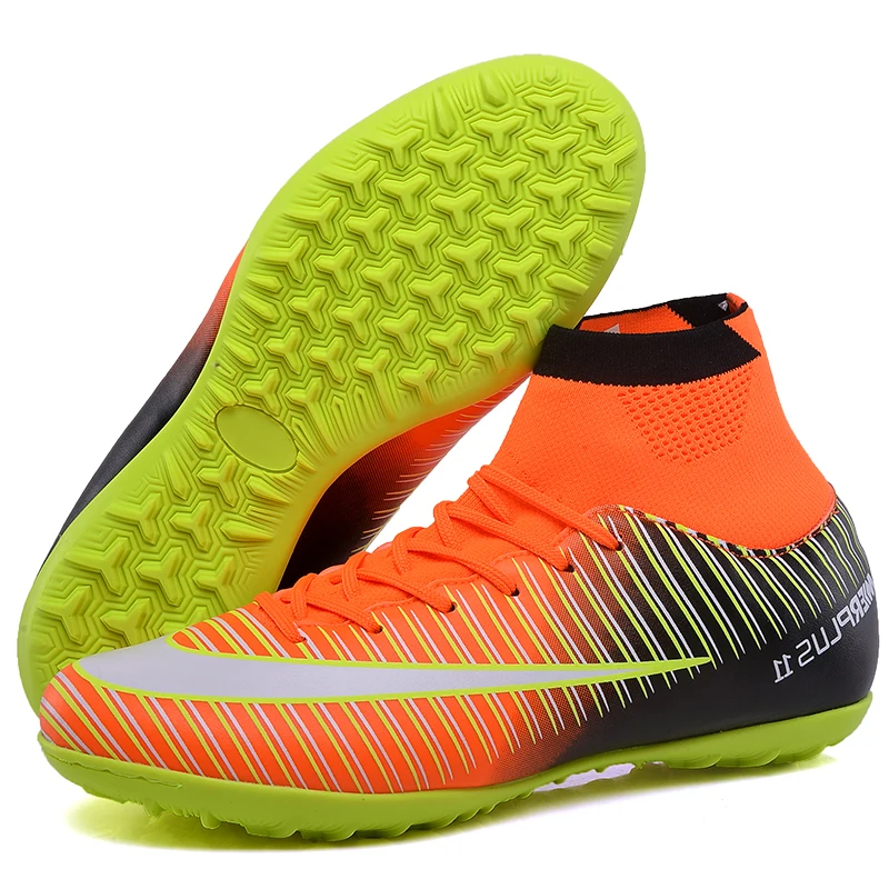New Adults Men's Football Boots Ankle Top Outdoor FG Sole Soccer Cleats Sports Futsal Soccer Sneakers
New Adults Men's Football Boots Ankle Top Outdoor FG Sole Soccer Cleats Sports Futsal Soccer Sneakers