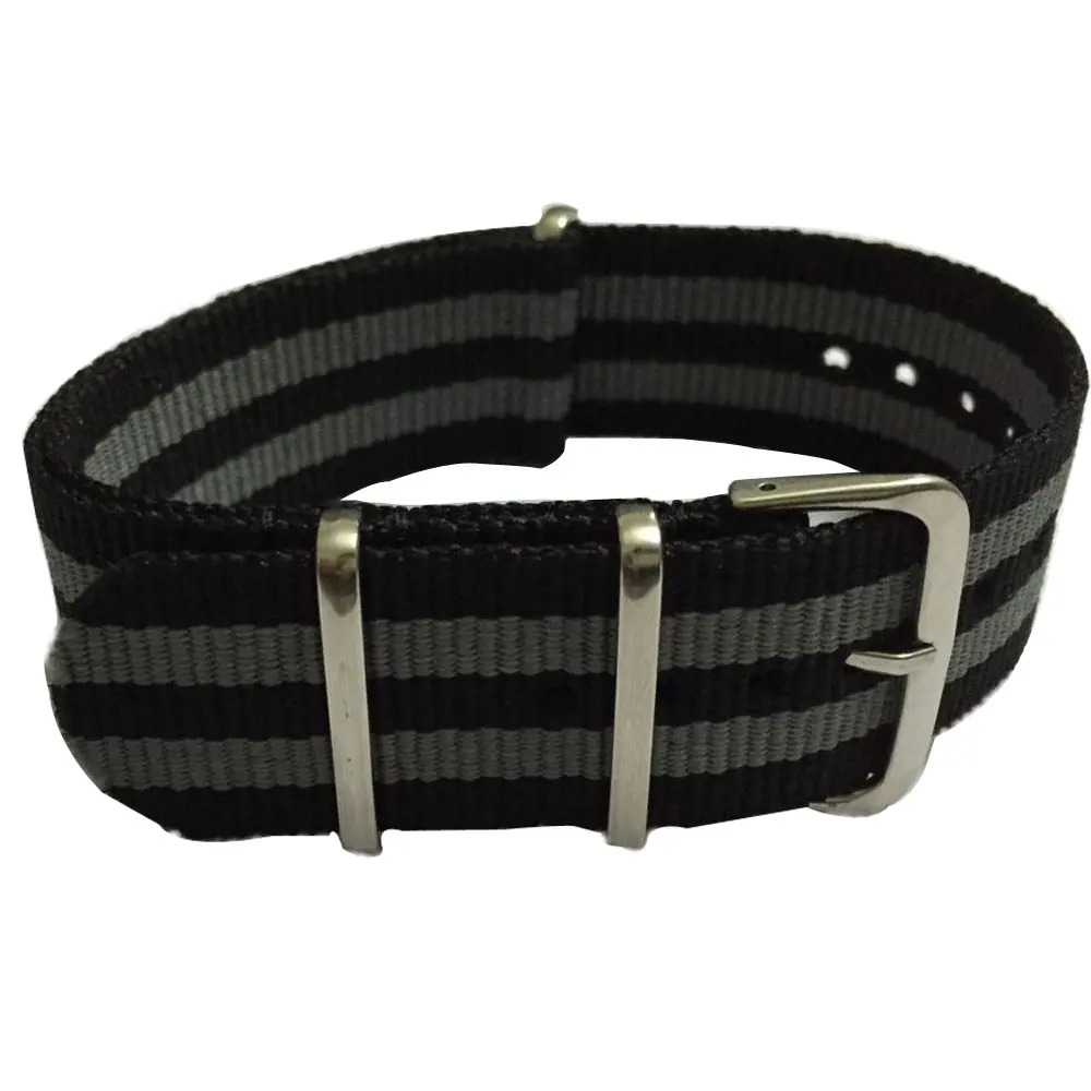 1PCS Canvas Fabric Watch Bands Striped Nylon Straps Interchangeable Replacement Wristwatch band Width 18mm 20mm 22mm 24mm
1PCS Canvas Fabric Watch Bands Striped Nylon Straps Interchangeable Replacement Wristwatch band Width 18mm 20mm 22mm 24mm