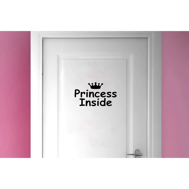 YOJA 25*14.4CM PRINCESS INSIDE Girl Bedroom Door Stickers Creative Room Wall Decor Decal D1-0163
YOJA 25*14.4CM PRINCESS INSIDE Girl Bedroom Door Stickers Creative Room Wall Decor Decal D1-0163