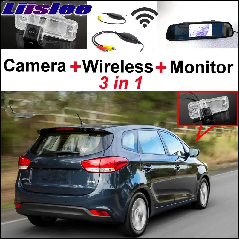 Liislee For KIA Rondo RP 2013~2017 3 in1 Special Rear View Camera Wireless Receiver + Mirror Monitor Easy Backup Parking System
Liislee For KIA Rondo RP 2013~2017 3 in1 Special Rear View Camera Wireless Receiver + Mirror Monitor Easy Backup Parking System