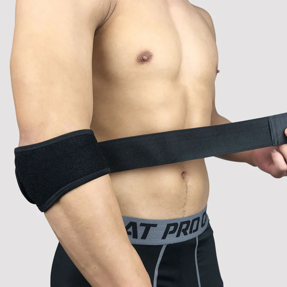 Adjustable Arm Brace Support Band Wrap Bandages Strap Joint Elbow Pads Pain Relief Elbow Protector Forearm Guard for Tennis Golf
Adjustable Arm Brace Support Band Wrap Bandages Strap Joint Elbow Pads Pain Relief Elbow Protector Forearm Guard for Tennis Golf