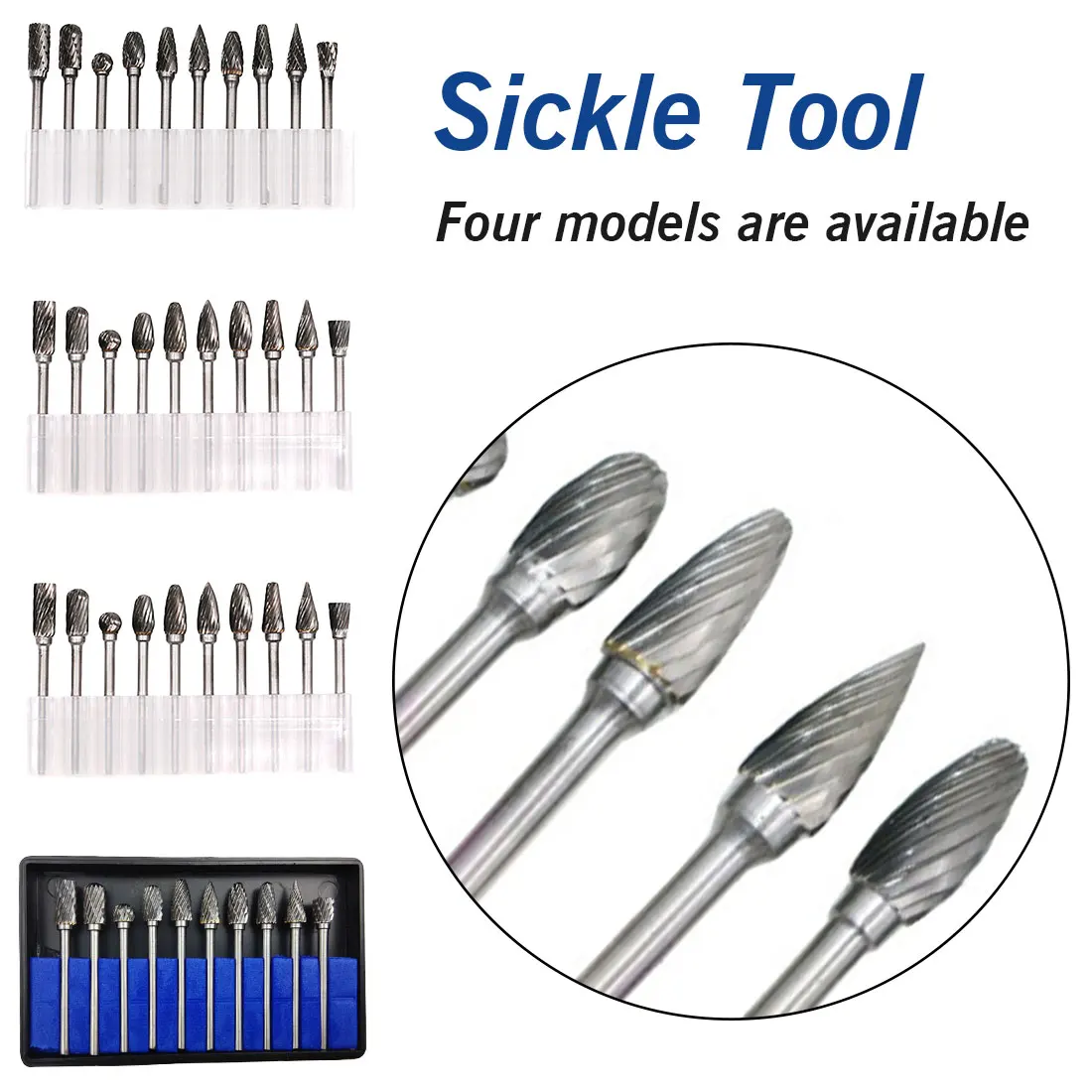 New 1/8" 10pc Tool Grinders Accessories Tungsten Carbide Cutter Rotary File Woodworking Milling Cutter Polishing Head 3*6mm
New 1/8" 10pc Tool Grinders Accessories Tungsten Carbide Cutter Rotary File Woodworking Milling Cutter Polishing Head 3*6mm