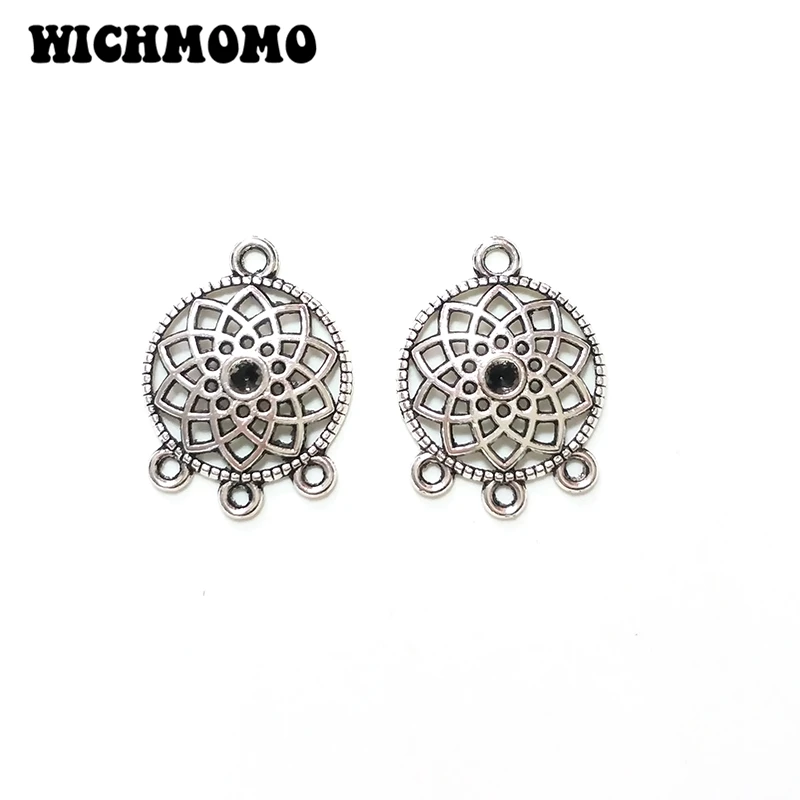 2021 Fashion 18mm 10pieces/bag Zinc Alloy Porous Connector Charms Linker for DIY Necklace Earring Jewelry Accessories
2021 Fashion 18mm 10pieces/bag Zinc Alloy Porous Connector Charms Linker for DIY Necklace Earring Jewelry Accessories